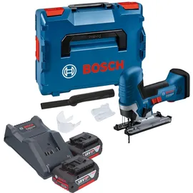 Bosch GST 18V-125 S Professional inkl. 2 x 4,0 Ah + Ladegerät + L-Boxx