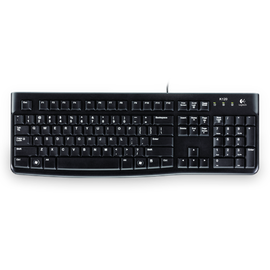 Logitech K120 Keyboard for Business US schwarz (920-002479)