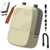 Litheli Elektrisch SUP Pumpe, 20PSI, mit 12500mAh Akku, Wiederaufladbar, Intelligente Inflation/Deflation, Automatische Abschaltung, Stand Up Paddle Pumpe Kompressor für SUP