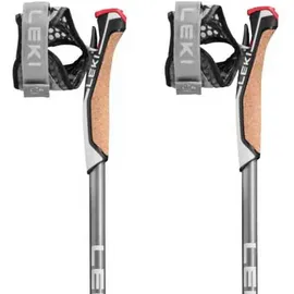 Leki Traveller Carbon Stöcke - Midnight Blue / Dark Metallic / Light Anthracite / White - 90-130 cm