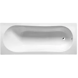 JIZERA Badewanne 170x70x39cm ohne Füsse, weiss