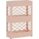 vidaXL Regenschirmständer 28x12x41 cm rosa