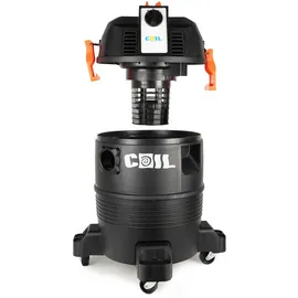 Coil Teichschlammsauger, Schlammsauger, Poolreiniger Staubsauger, Teichreiniger, Tank (35l), Gebläsefunktion, Zwei Betriebsarten, Saugleistung:18 KPa, 1600W