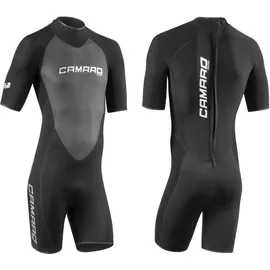 Camaro Neoprenanzug Shorty Schwarz 6XL