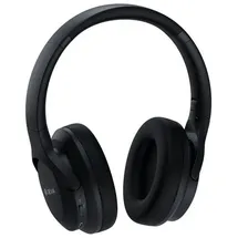 Devia Bluetooth 5.3 Kopfhörer in Schwarz 400 mAh kabellose On-Ear mit Mikrofon