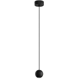 Nova Luce Nocci 1-flg. 290 lm schwarz Aluminium