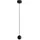 Nova Luce Nocci 1-flg. 290 lm schwarz Aluminium