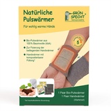 Grünspecht Natürliche Pulswärmer, 100% Baumwolle (kbA), inkl. 1 Paar