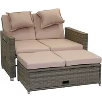 Greemotion Bahia Twin Loungesofa grau/sand