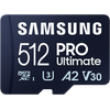 PRO Ultimate 512 GB microSD-Speicherkarte mit USB-Kartenleser
