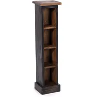 DESIGN DELIGHTS CD-Regal 76 x 15,5 x 16 cm Schwarz