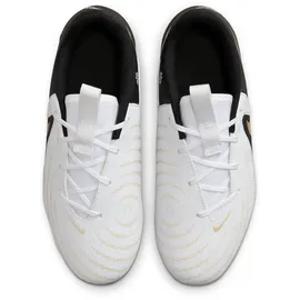 Nike Jr. Phantom GX 2 Academy FG weiß/metallic gold coin/schwarz 37,5