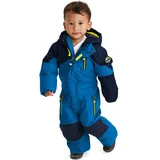 KILLTEC Kesley Mini Skioverall/Schneeanzug mit Kapuze und Schneefang, Königsblau, 122/128, royal