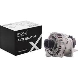RIDEX 4G0073 Lichtmaschine Generator LiMa 14V Alternator mit Keilrippenriemenscheibe Kompatibel mit VW Golf IV Schrägheck 1J1 037903025M 037903025T 038903018A