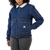 Relaxed Fit Denim Sherpa LINED JACKET 105446 L