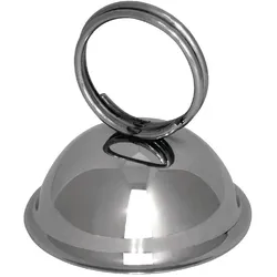 Olympia Menühalter Edelstahl mit Ring