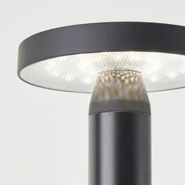 Brilliant LED Außentischleuchte Solar 22 cm Metall/Kunststoff 220 lm schwarz