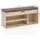 Wohnling Schuhbank WL5.344 104 x 51 x 32 cm beige gepolstert / beige