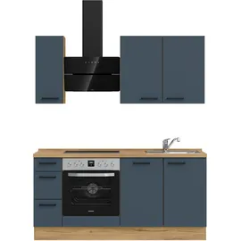 Nobilia Küchenzeile Easytouch II 180 cm blau