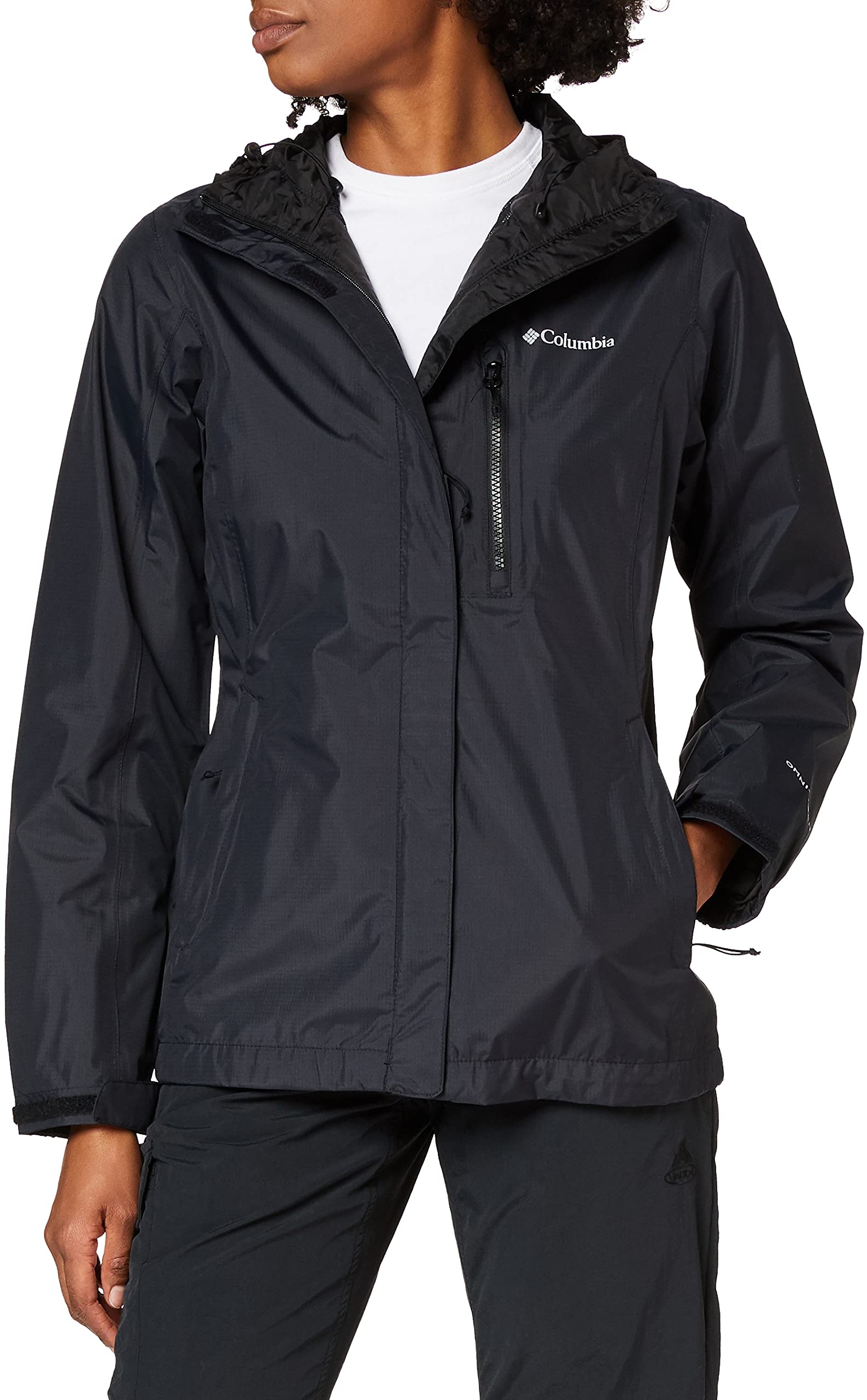 Columbia Pouring Adventure II Jacket Wasserdicht Regenjacke für Damen, Black