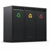 Klarstein Ordnungshüter 3 45 l Schwarz