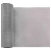 vidaXL Maschendrahtzaun 20 x 1000 cm Silber/Edelstahl