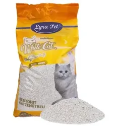 Lyra Pet White Cat Bentonit Katzenstreu