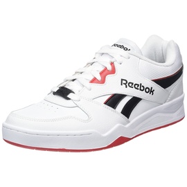 Reebok Herren Royal BB4500 Low 2 Sneaker, FTWR White/Core Black/Vector Red, 45 EU