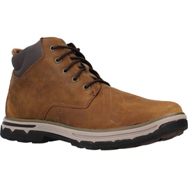 SKECHERS Herren Segment 2.0 Brogden Chukka-Stiefel, Desert Leather, 40