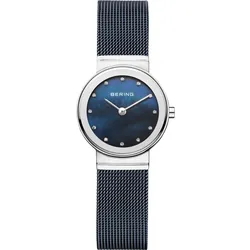 Bering Damen Armbanduhr 10126-307 Classic blau
