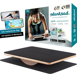 plankpad PRO - Plank & Balance Board, werde spielend Fit mit Spielen & Workouts auf iOS/Android App, Core Trainer, Ganzkörper-Fitness Trainingsgerät