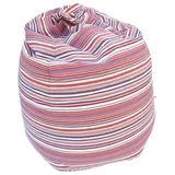 Heunec® Bodenkissen Sitzsack Sitzkissen mobiles Bodenkissen Ø60x70 cm Sessel Indoor, selbst expandierend bunt