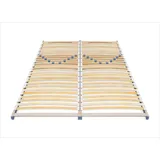 ECOFORM Lattenrost MIT Härtegradregulierung 140/160/180/200cm x 200 - vom Hersteller (140 x 200 cm)