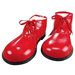 Riesen-Clownschuhe, rot