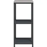 vidaXL Küchenaufbewahrung Regal 60 x 50 x 92 cm Anthrazit
