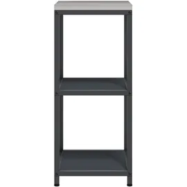 vidaXL Küchenaufbewahrung Regal 60 x 50 x 92 cm Anthrazit