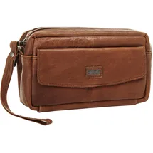 Spikes & Sparrow Leder Kulturtasche Nevada, Brandy
