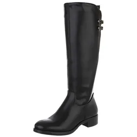 Ital-Design Klassische Stiefel Damen Schwarz 39