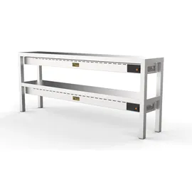 CombiSteel Aufsatzbord keramisch beheizt 2 stufig 1800 10 heaters of 250w