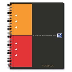 OXFORD Collegeblock Activebook kariert DIN A5 Rand rundum