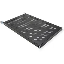 Value 19"-Fachboden, 1HE tiefenvariabel, 440 x 700 mm, 50kg Traglast