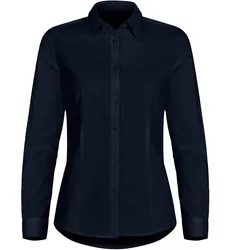 CLIQUE Stretch Bluse Damen 580 - dunkelblau XXL