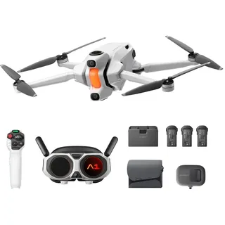 Antigravity A1 Explorer-Bundle (3 Akkus) – 8K 360°-Drohne für immersives Fliegen, Point-to-Fly-Steuerung, Hindernisvermeidung, 249 g & klappbar, Deep Track, Auto-Rückflug, 10 km Reichweite, Auto-Edit