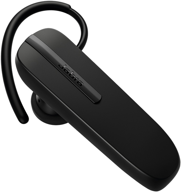 JABRA Talk 5 Bluetooth Headset - Schwarz [11 h Akkulaufzeit, Omnidirektionales Mikrofon]