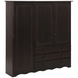 Home Affaire Minik Wäscheschrank 140 x 35 x 140 cm Braun