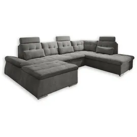 ed-lifestyle ED Lifestyle Nalo U Sofa 3-teilig Holzwerkstoff/Nosag