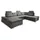 ed-lifestyle ED Lifestyle Nalo U Sofa 3-teilig Holzwerkstoff/Nosag