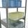 Schulte Lagertechnik Fachbodenregal Stahl 2500 x 1000 x 500 mm verzinkt 6 Fachböden