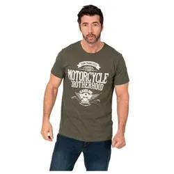 Gasoline Bandit Motorcycle Brotherhood Tshirt grün, M