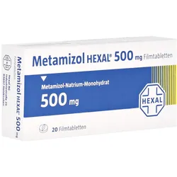Metamizol Hexal 500 mg Filmtabletten 20 St